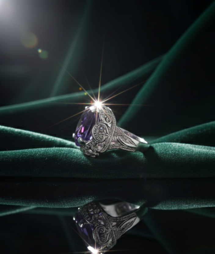 Bague Améthyste ~ 51 cts