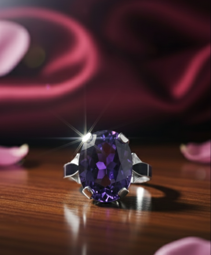 Bague Améthyste ~ 27 cts