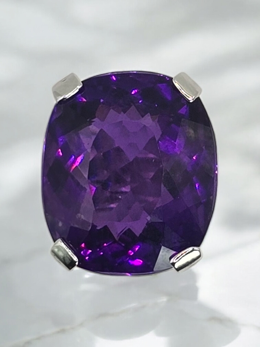 Bague Améthyste ~ 30 cts