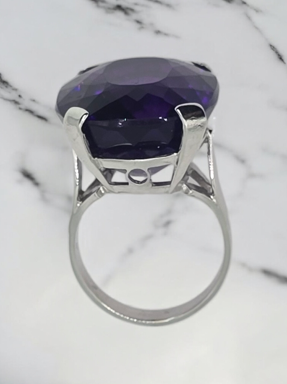 Bague Améthyste ~ 30 cts
