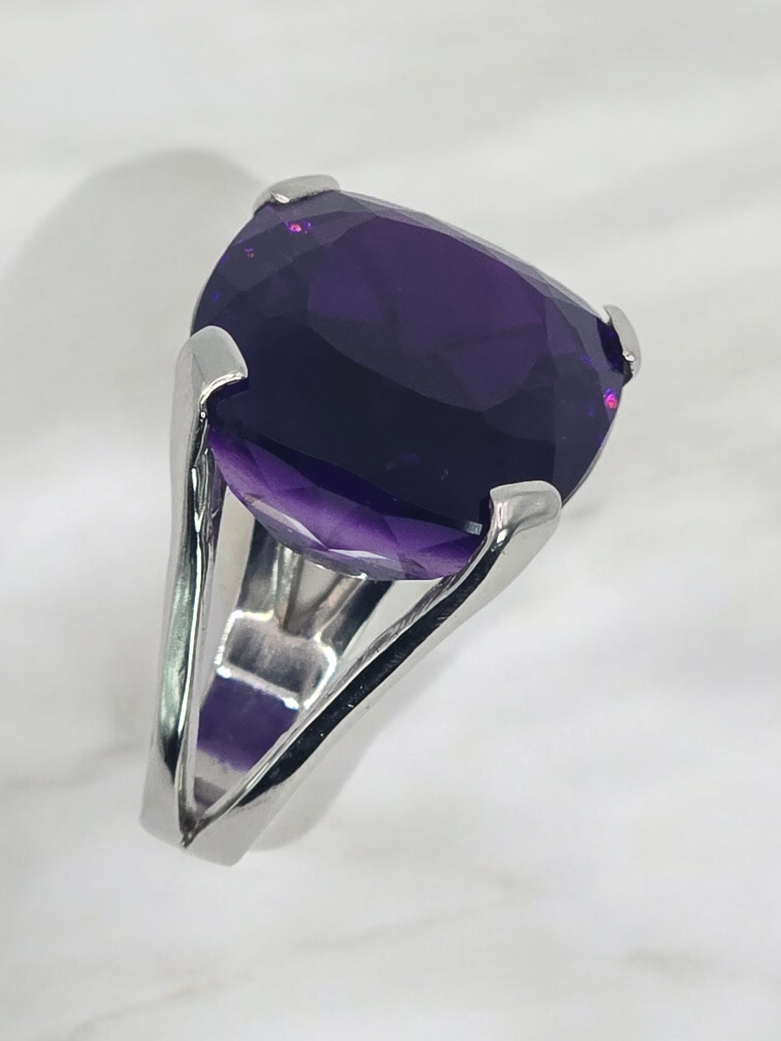 Bague Améthyste ~ 30 cts