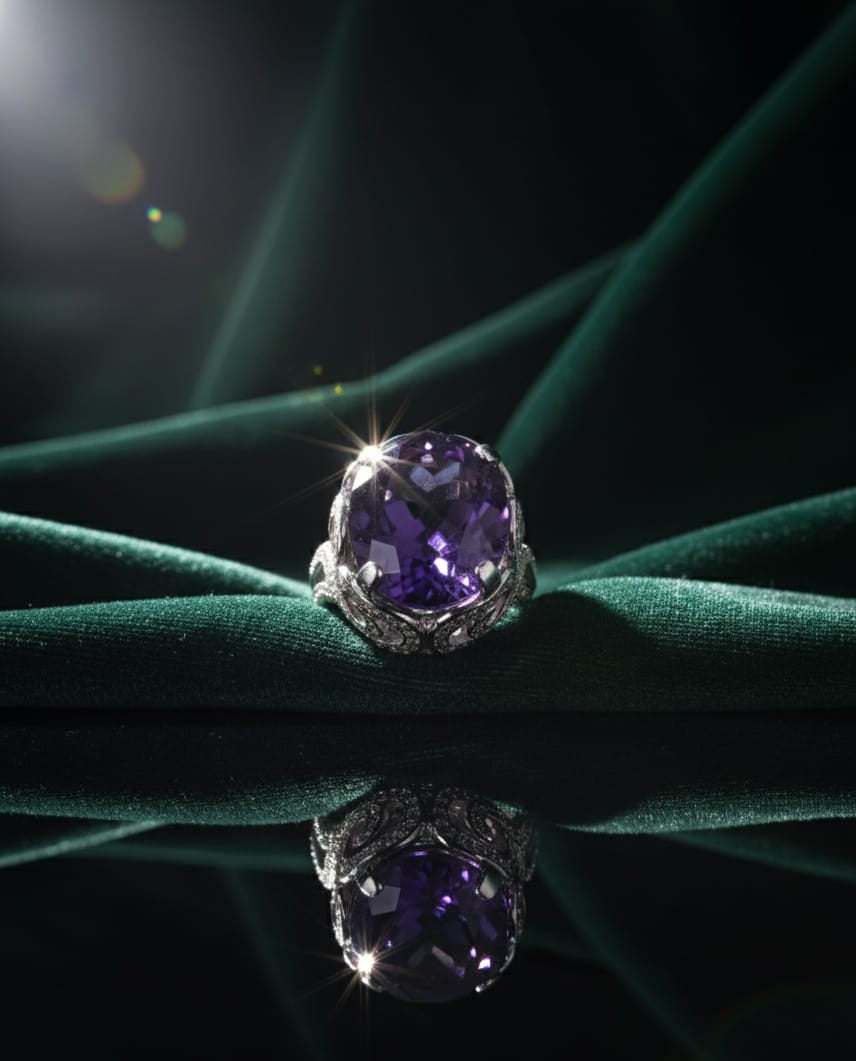 Bague Améthyste ~ 51 cts