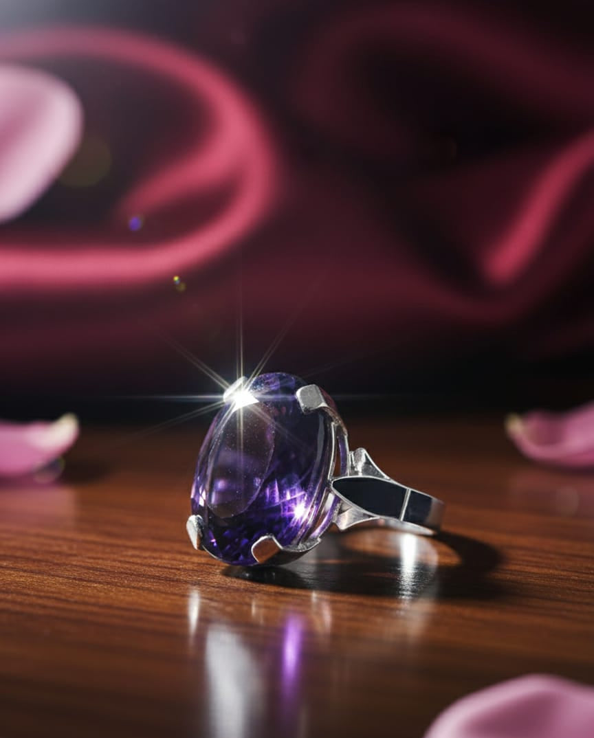 Bague Améthyste ~ 27 cts