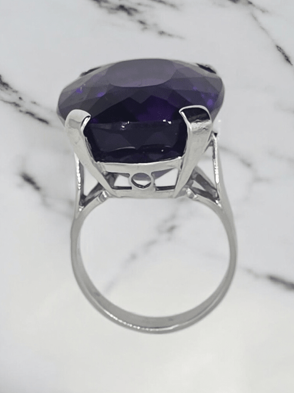 Bague Améthyste ~ 30 cts - ETHIQUE DIAMANT