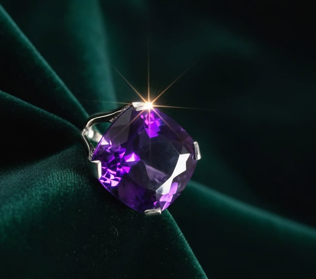 Bague Améthyste ~ 30 cts - ETHIQUE DIAMANT