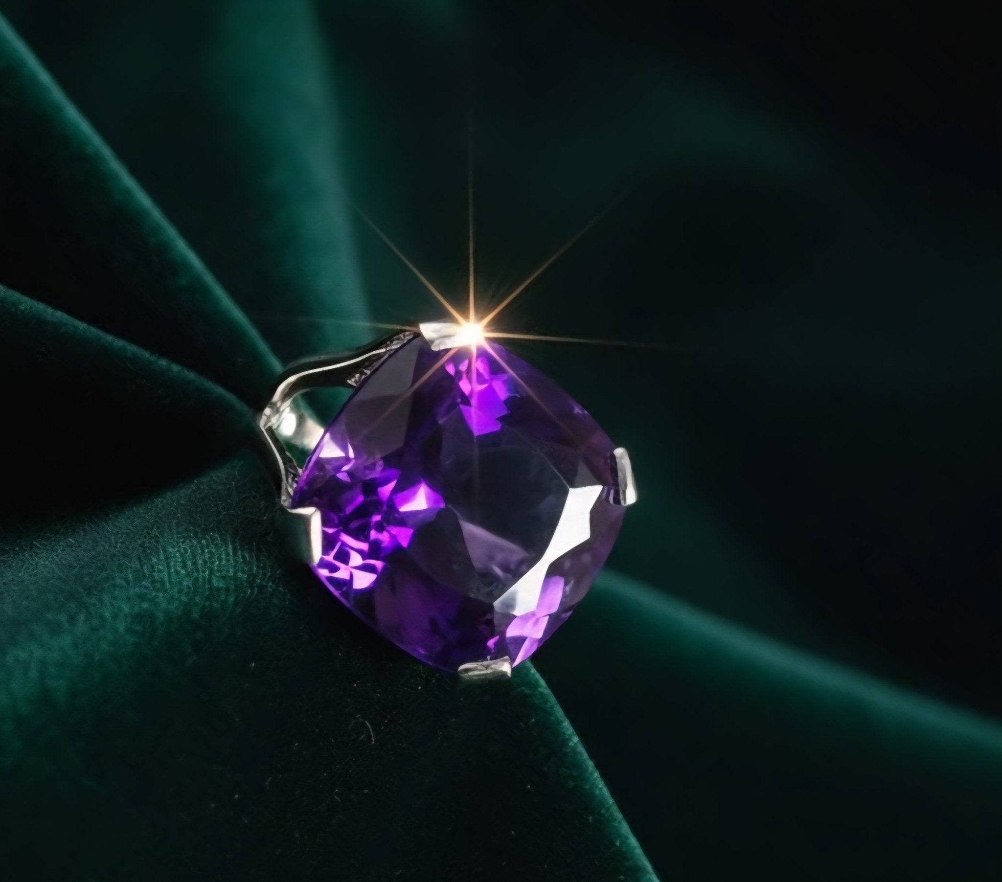 Bague Améthyste ~ 30 cts - ETHIQUE DIAMANT