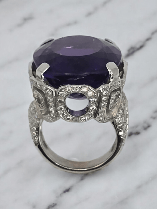 Bague Améthyste ~ 51 cts - ETHIQUE DIAMANT