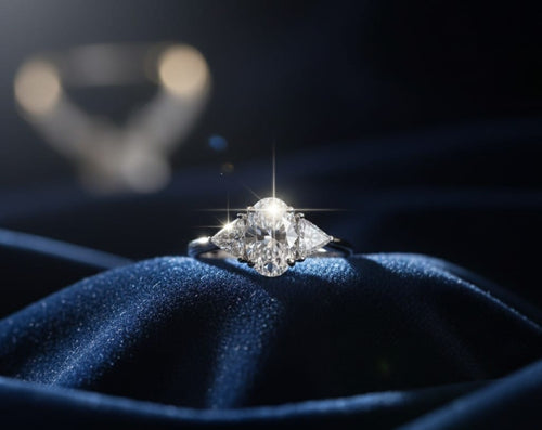 Bague diamant de synthèse 1,74 ct E VVS2 - ETHIQUE DIAMANT