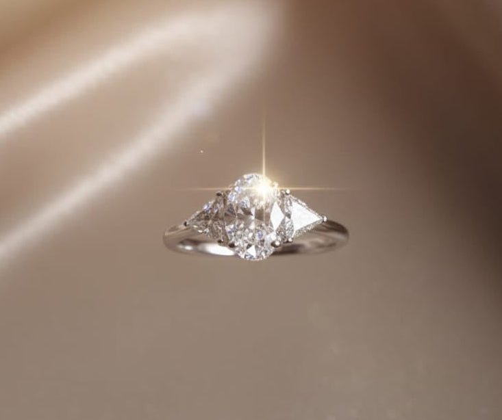 Bague diamant de synthèse 1,76 ct D VS1 - ETHIQUE DIAMANT
