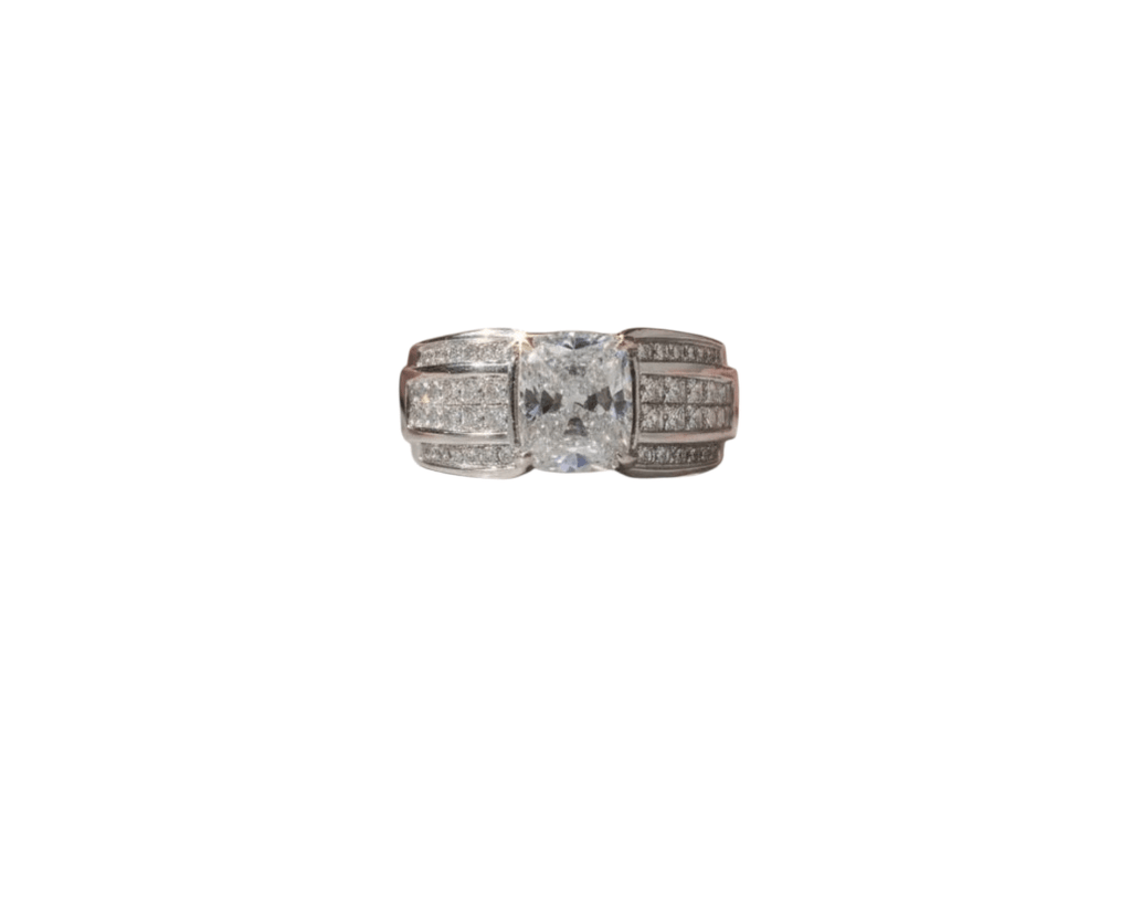 Bague diamant de synthèse 2,06 cts D VVS2 - ETHIQUE DIAMANT