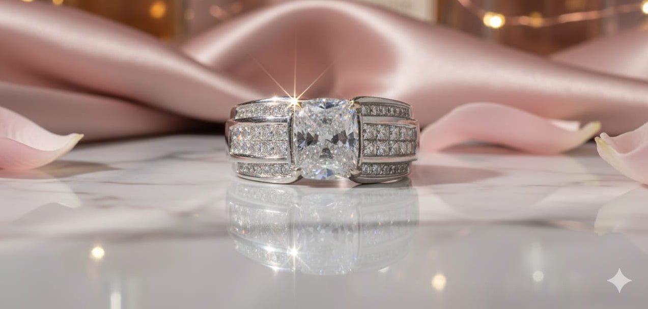 Bague diamant de synthèse 2,06 cts D VVS2 - ETHIQUE DIAMANT