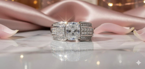 Bague diamant de synthèse 2,06 cts D VVS2 - ETHIQUE DIAMANT