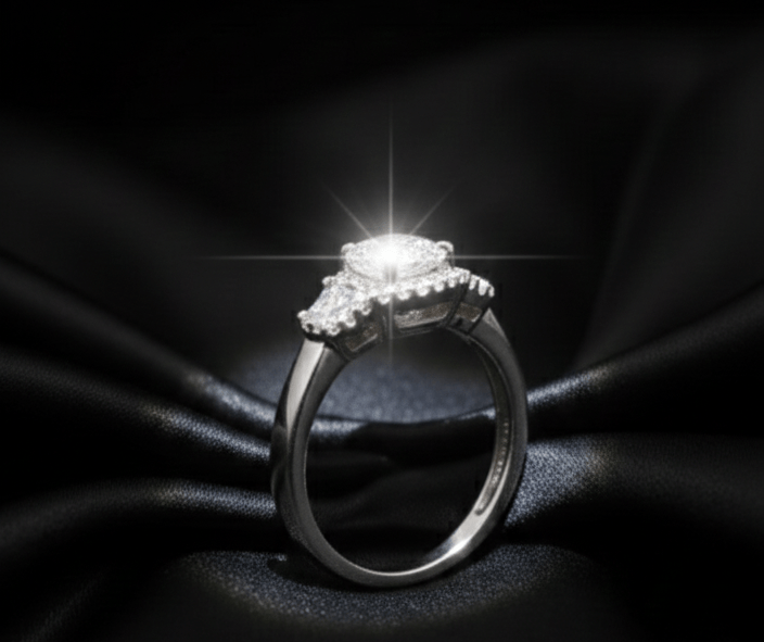 Bague diamant de synthèse 2,51 cts G VVS2 - ETHIQUE DIAMANT