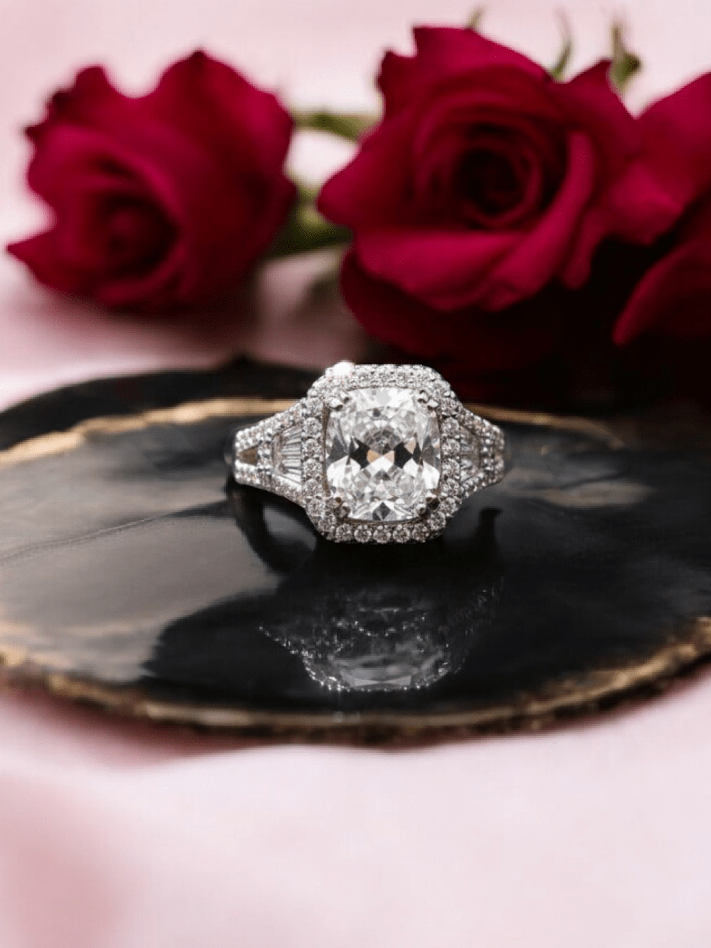 Bague diamant de synthèse 3,01 cts E VVS2 - ETHIQUE DIAMANT