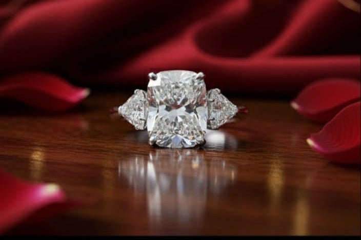 Bague diamant de synthèse 3,15 cts G VS1 - ETHIQUE DIAMANT