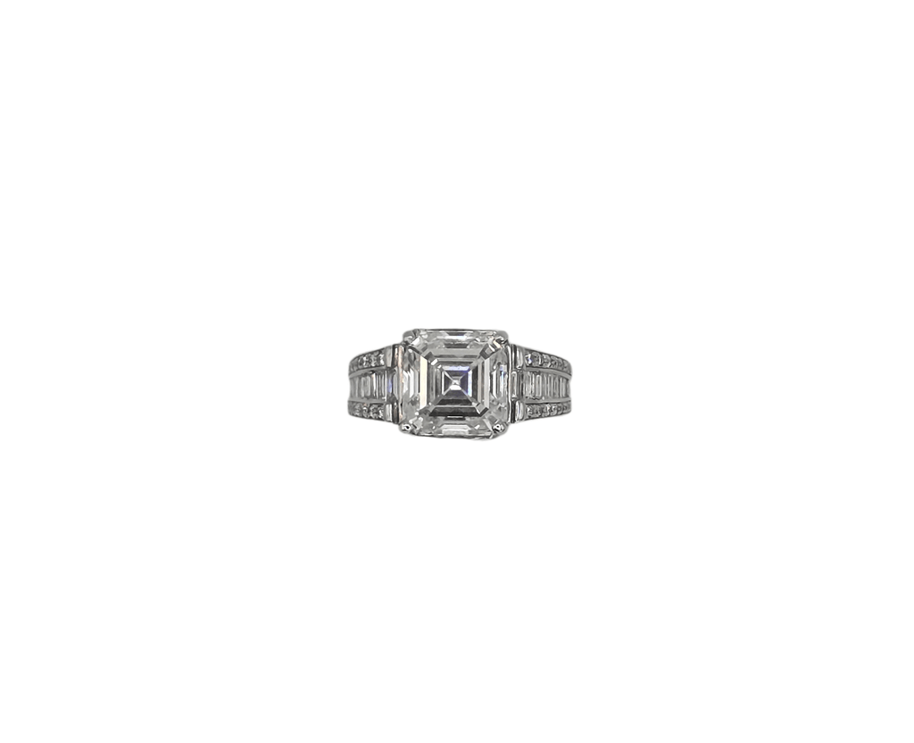 Bague diamant de synthèse 5,19 cts D VVS2 - ETHIQUE DIAMANT