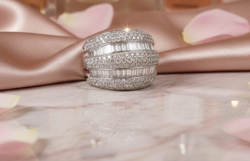 Bague diamants naturels - ETHIQUE DIAMANT