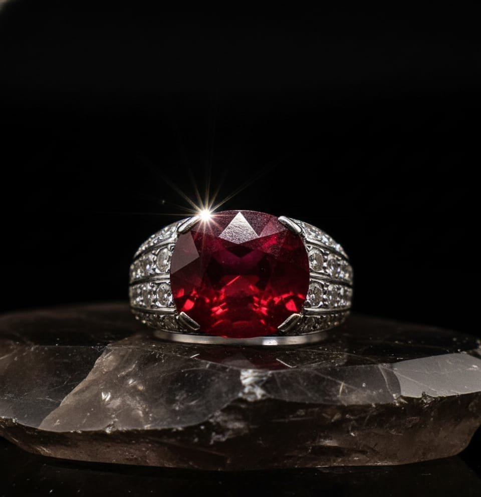 Bague Rubis ~ 10 cts - ETHIQUE DIAMANT