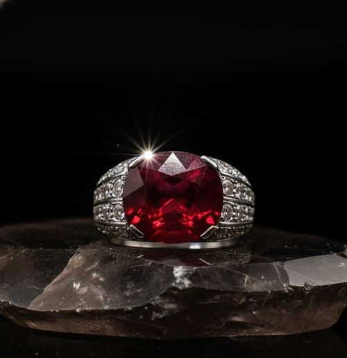 Bague Rubis ~ 10 cts - ETHIQUE DIAMANT