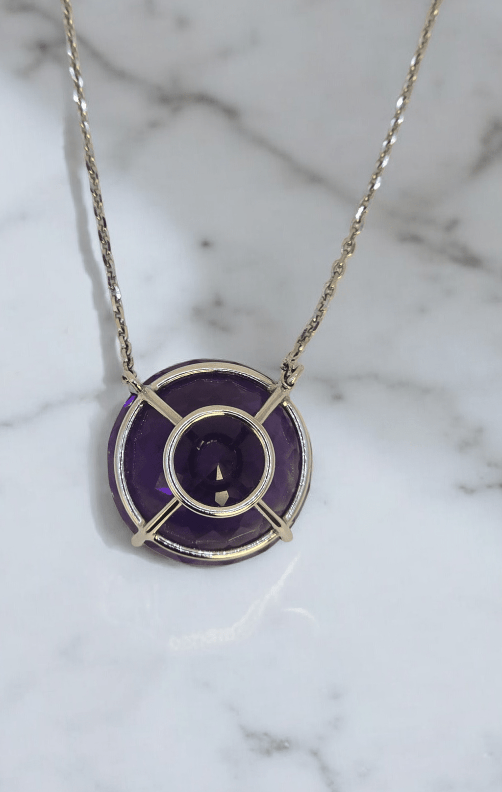 Collier Améthyste ~ 20 cts - ETHIQUE DIAMANT