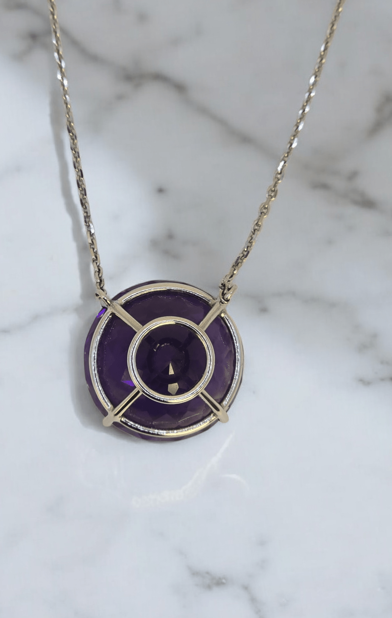 Collier Améthyste ~ 20 cts - ETHIQUE DIAMANT