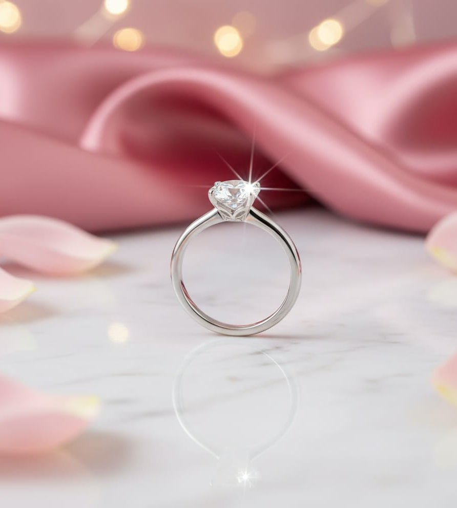 Solitaire Diamant de synthèse 0,50 ct G VS - ETHIQUE DIAMANT