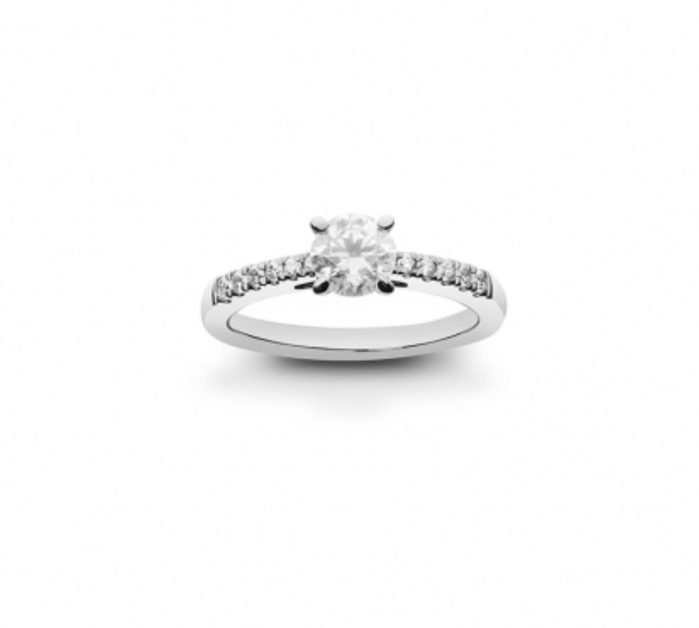 Solitaire diamant de synthèse 1 ct G VS - ETHIQUE DIAMANT